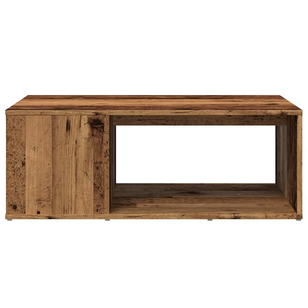 Coffee table, aged wood, 90x67x33cm, Particle board