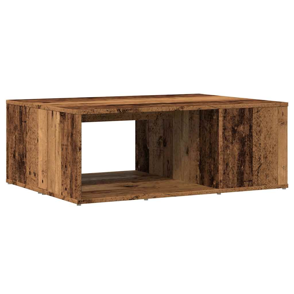 Coffee table, aged wood, 90x67x33cm, Particle board