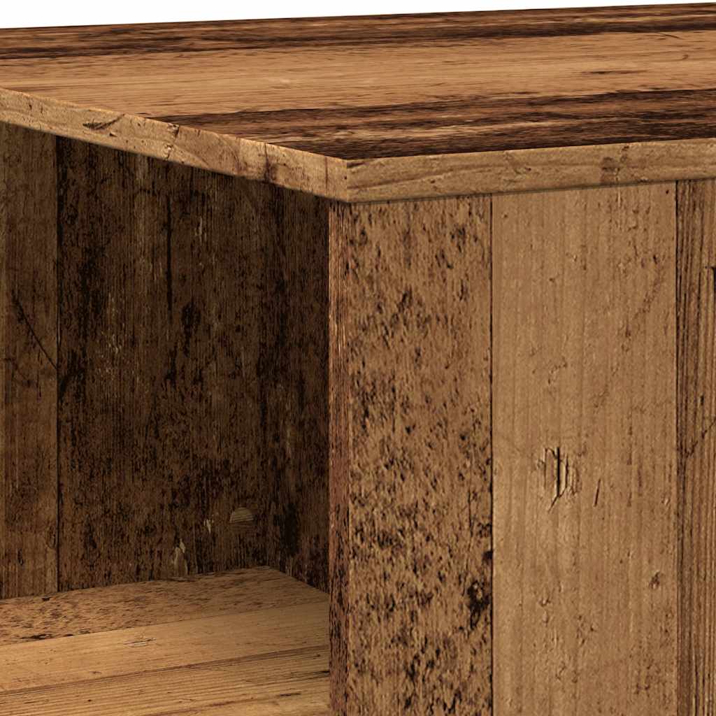Coffee table, aged wood, 90x67x33cm, Particle board
