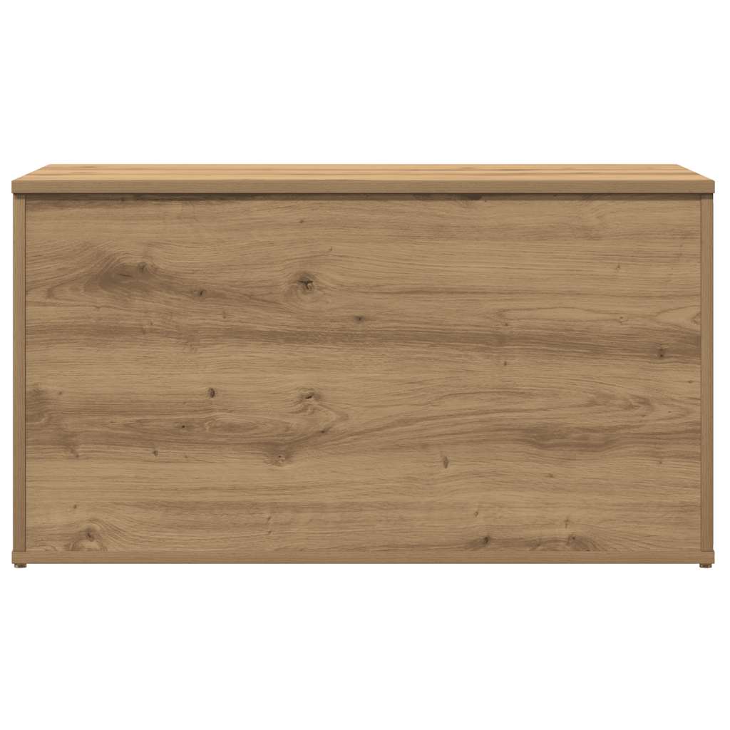 Storage box, artisan oak, 84x42x46cm, engineered wood