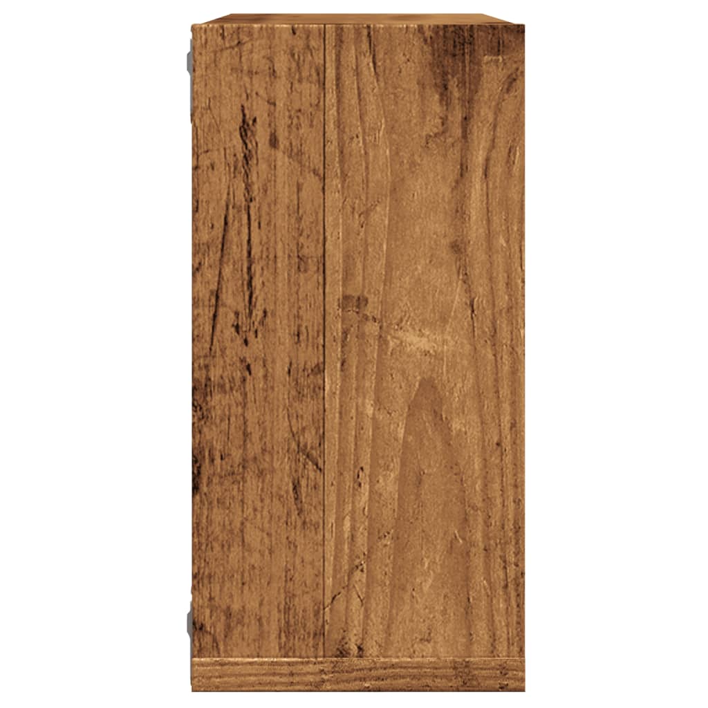 Wall shelves, 4 pcs., wood, 30x15x30cm, wood