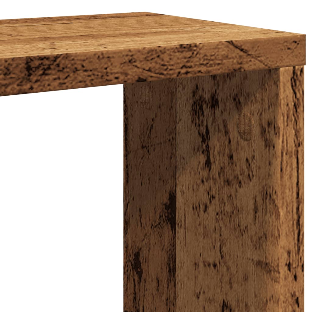 Wall shelves, 4 pcs., wood, 30x15x30cm, wood