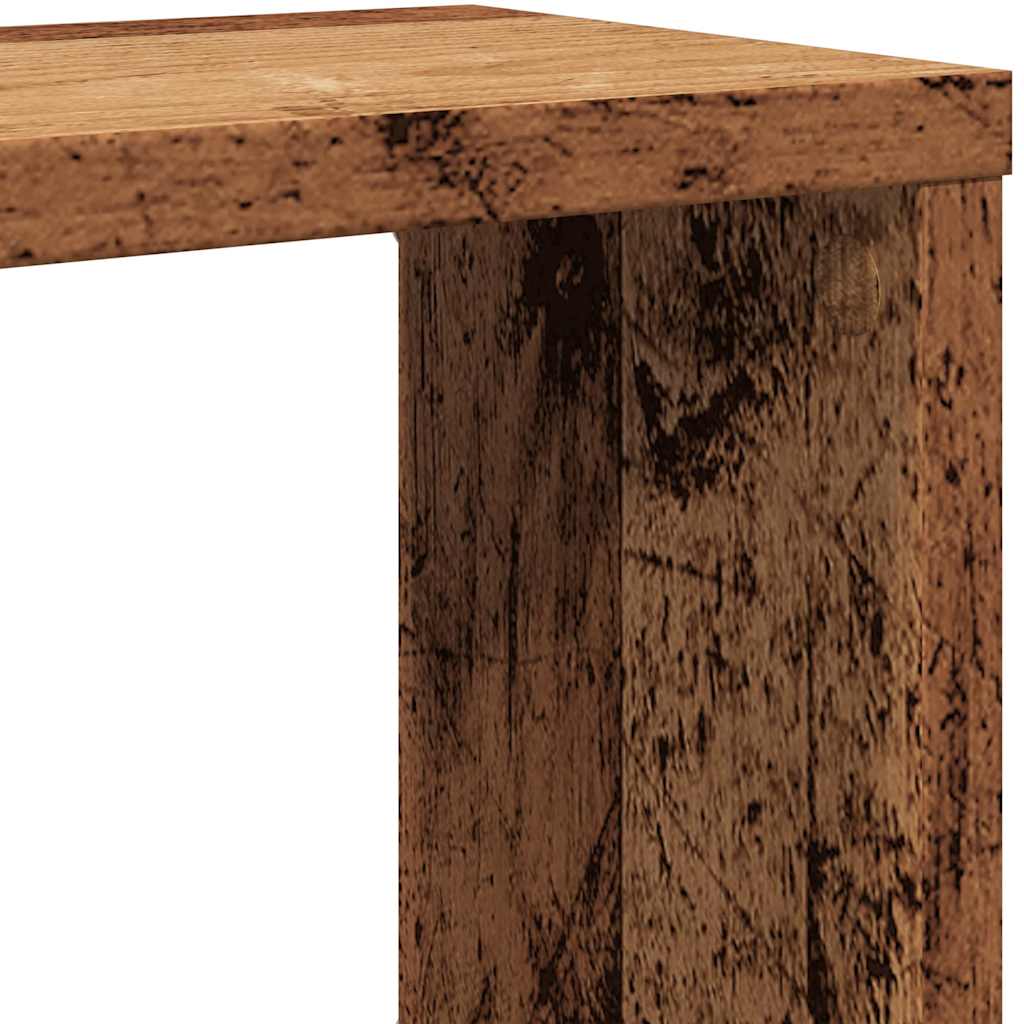 Wall shelves, 2 pcs., wood, 60x15x23cm, MDF