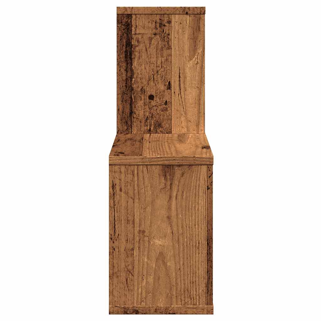 Wall shelf, antique wood, 100x18x53cm, MFC