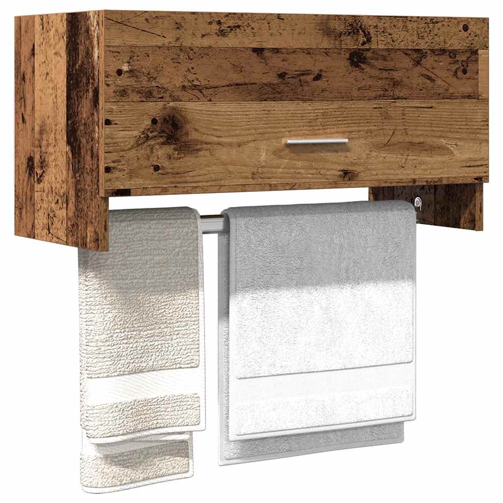 Spinta Old Wood 70x32,5x35 cm Engineered Wood