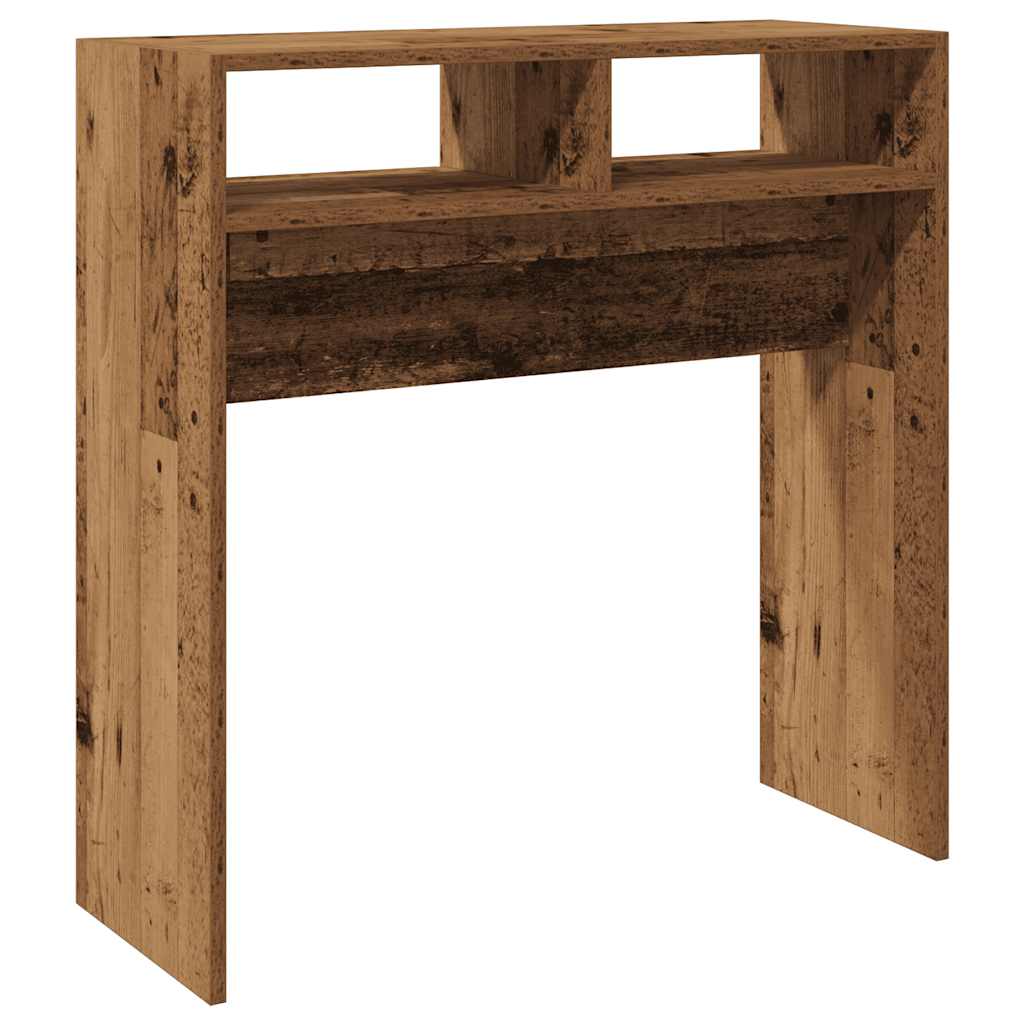 konsolinis stalas Old Wood 78x30x80 cm Engineered Wood