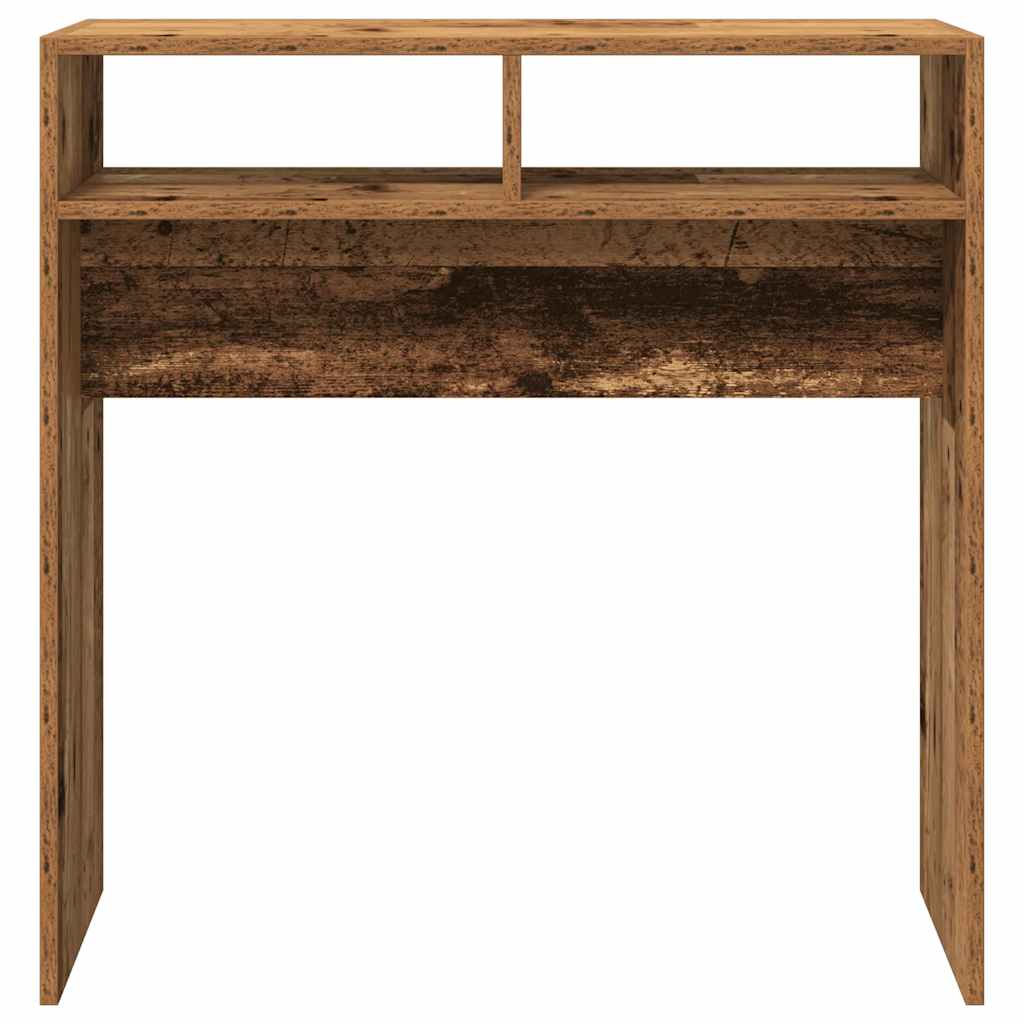 konsolinis stalas Old Wood 78x30x80 cm Engineered Wood