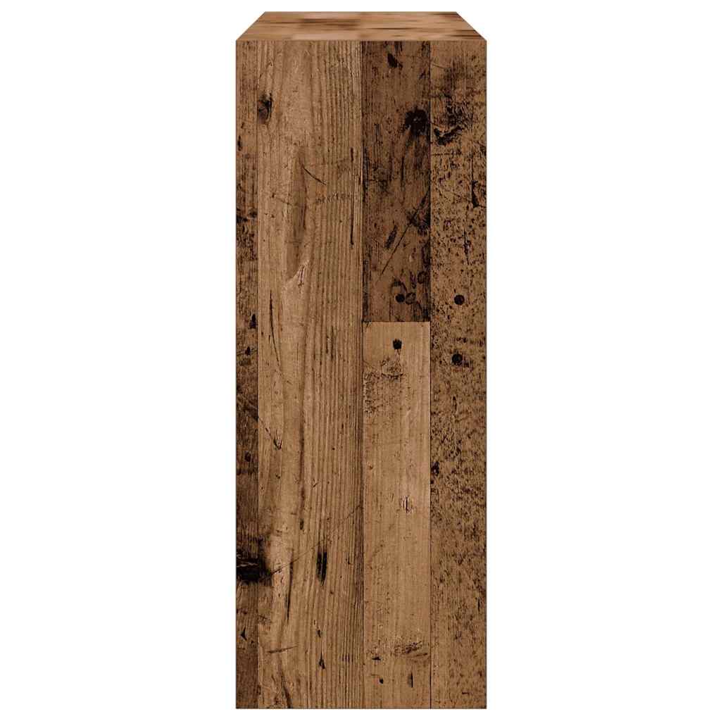 konsolinis stalas Old Wood 78x30x80 cm Engineered Wood