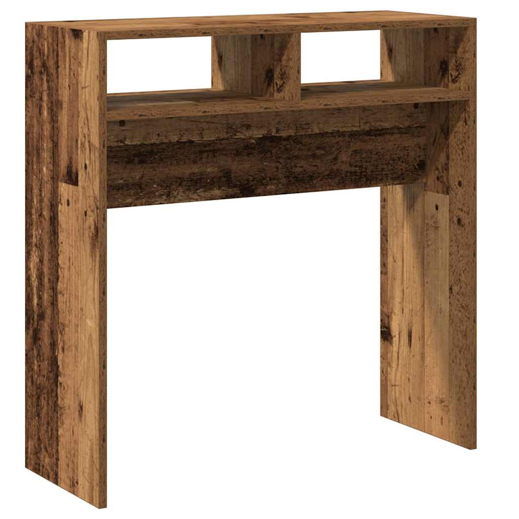 konsolinis stalas Old Wood 78x30x80 cm Engineered Wood