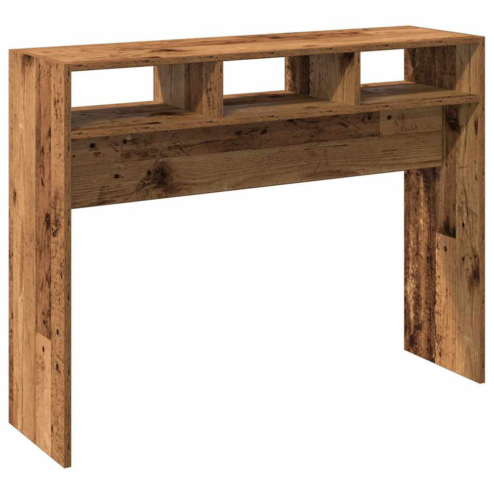konsolinis stalas Senas medis 105x30x80 cm Inžinierinė mediena