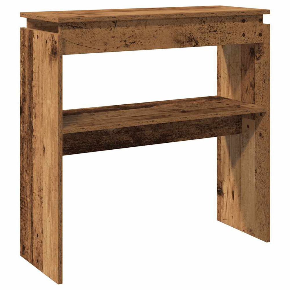 konsolinis stalas Senas medis 80x30x80 cm Inžinerinė mediena