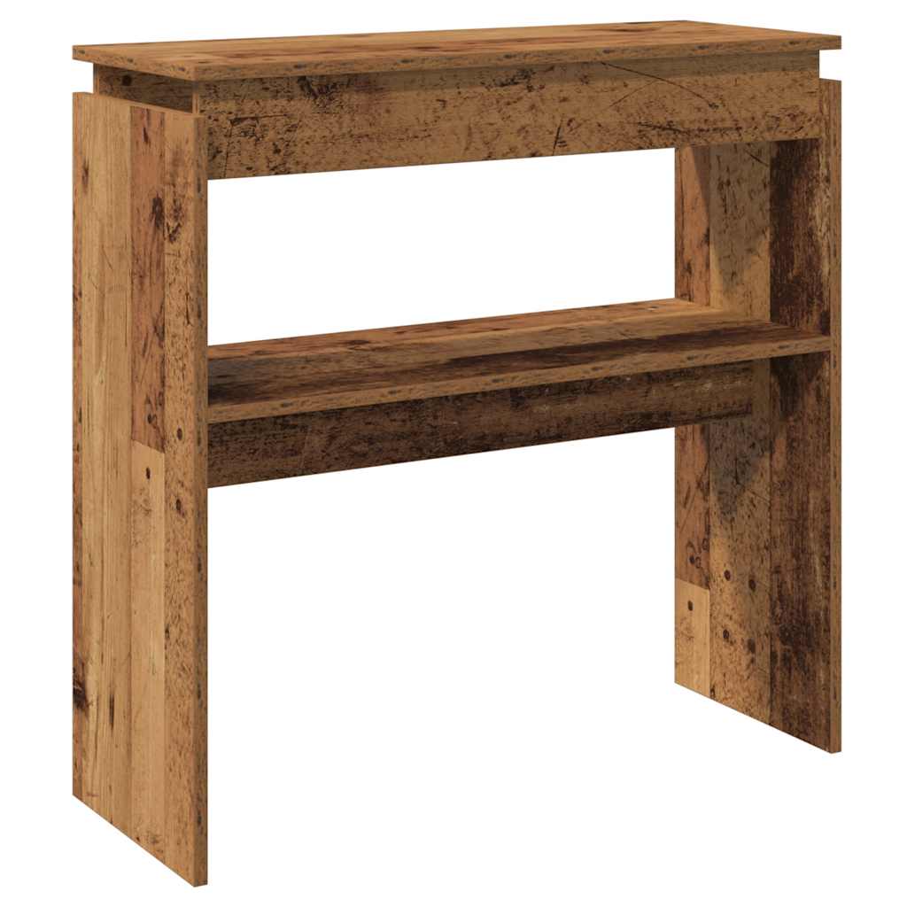 konsolinis stalas Senas medis 80x30x80 cm Inžinerinė mediena