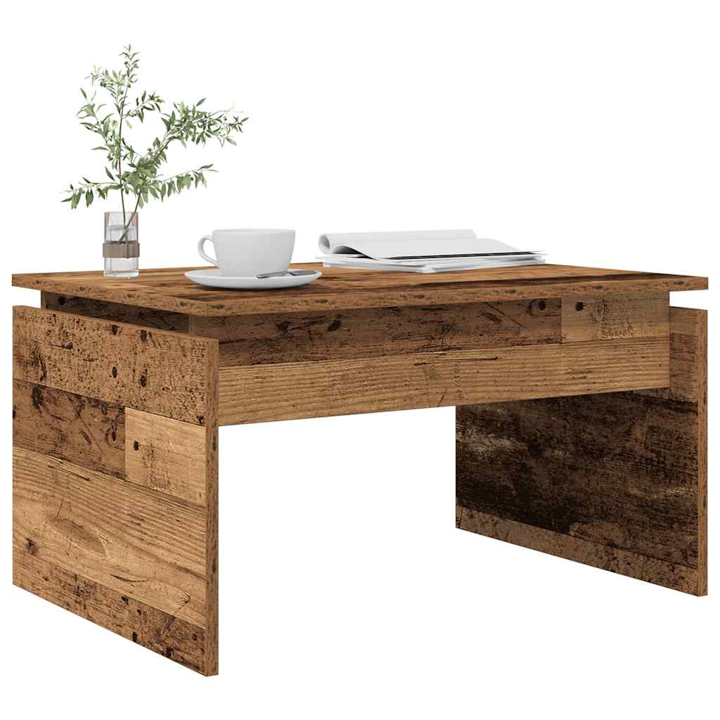 kavos staliukas Old Wood 68x50x38 cm Engineered Wood