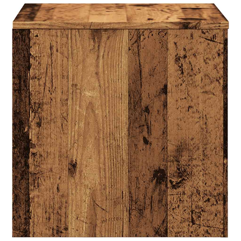 šoniniai staliukai 3 vnt Old Wood Engineered Wood