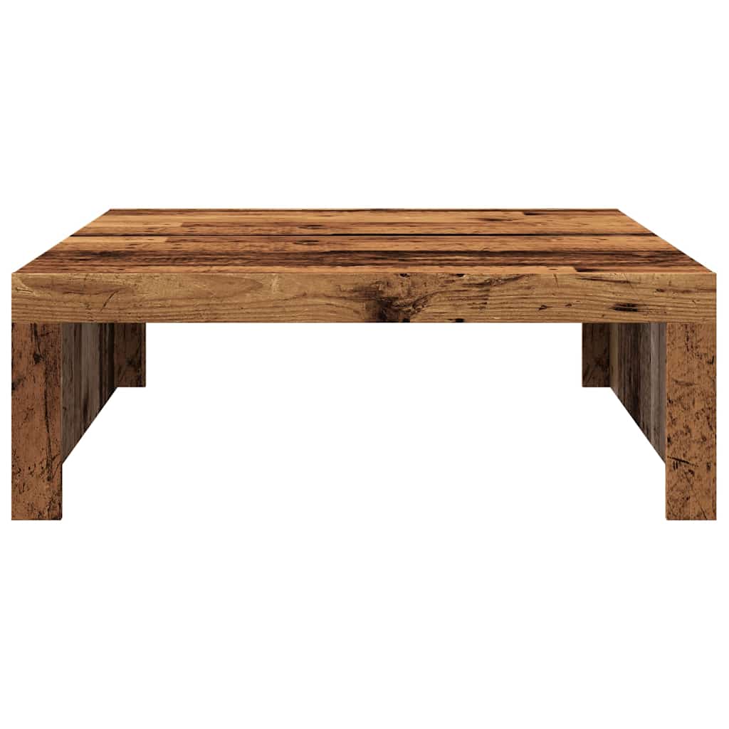 Coffee table, wooden, 100x100x35cm, treated wood