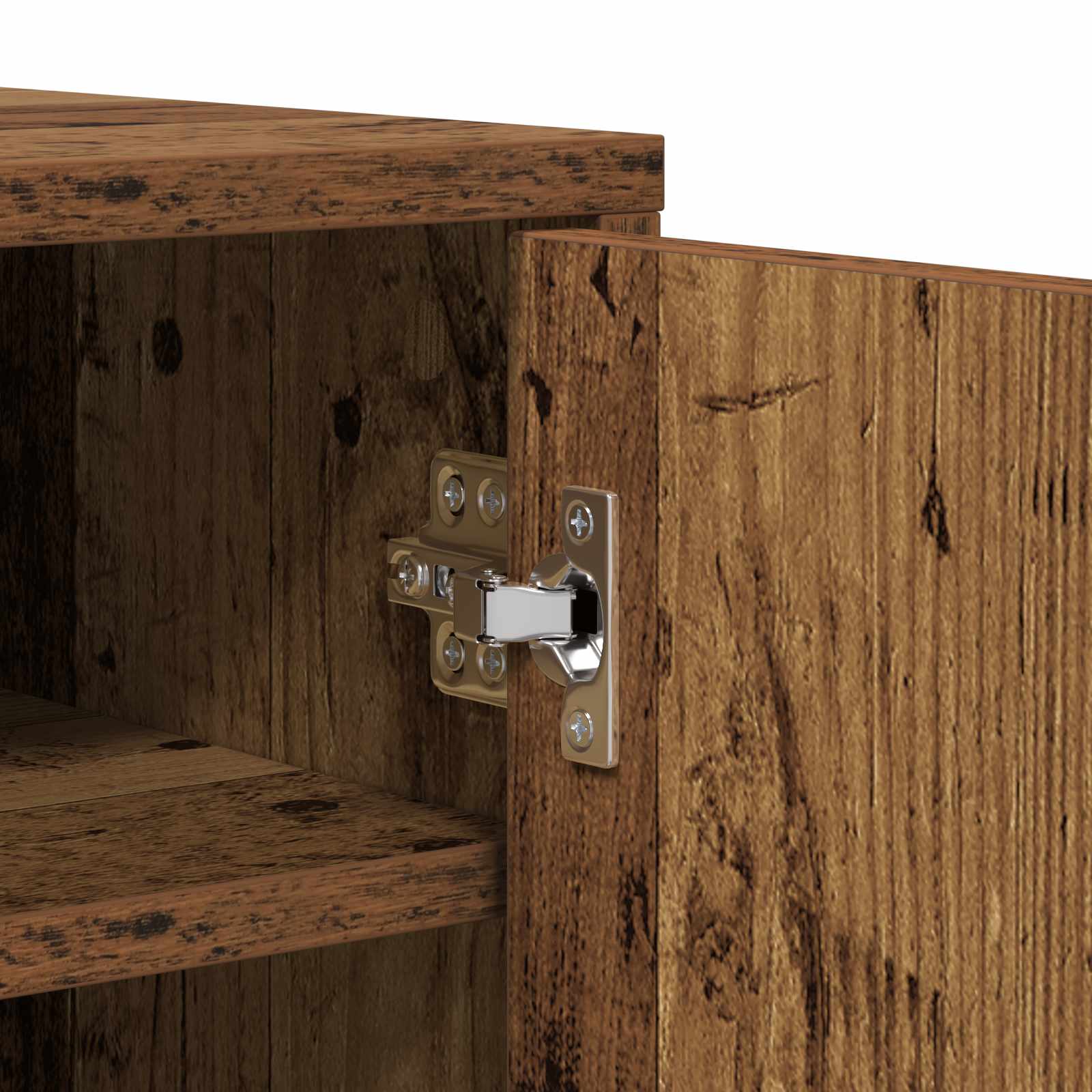 batų spintelė Old Wood 32x35x92 cm Engineered Wood