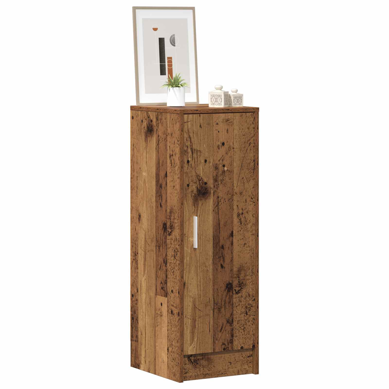 batų spintelė Old Wood 32x35x92 cm Engineered Wood