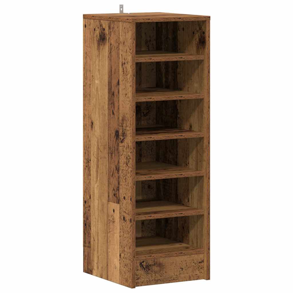 batų spintelė Old Wood 32x35x92 cm Engineered Wood