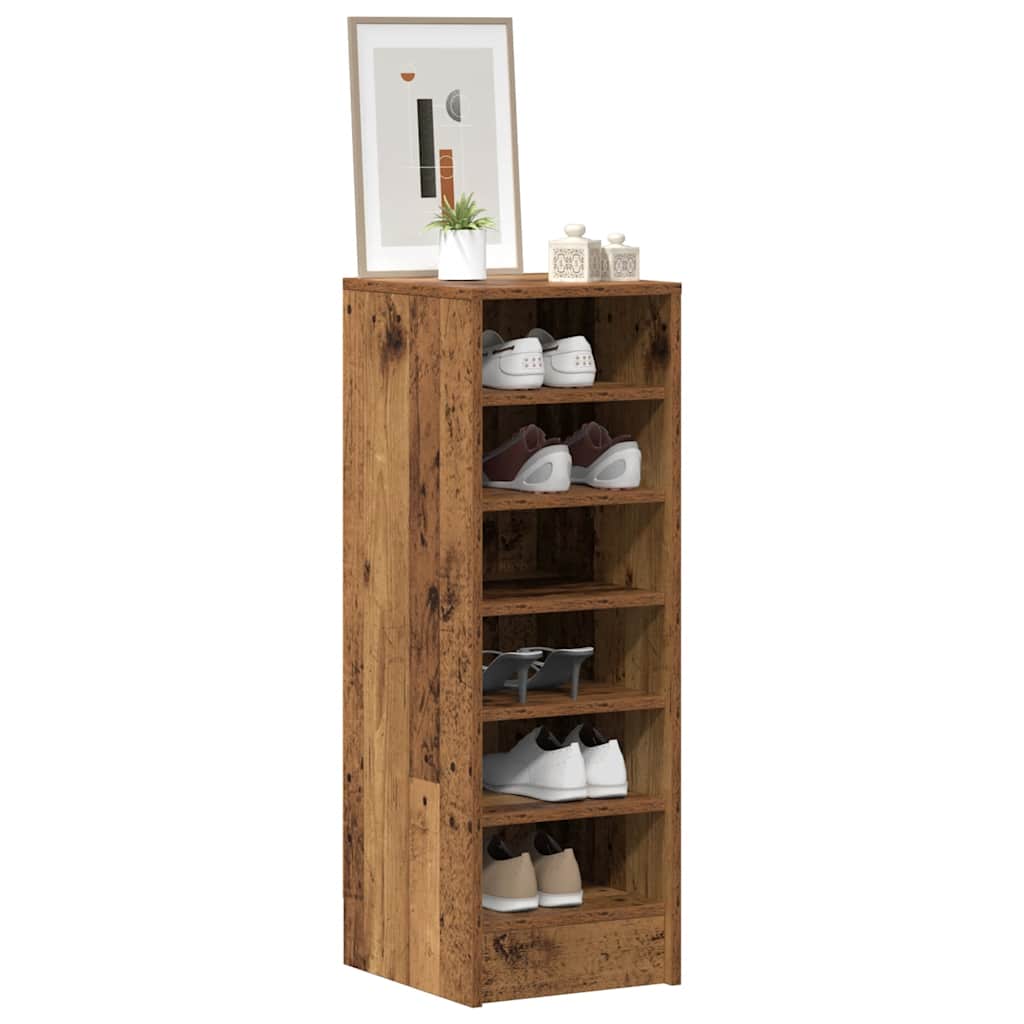 batų spintelė Old Wood 32x35x92 cm Engineered Wood