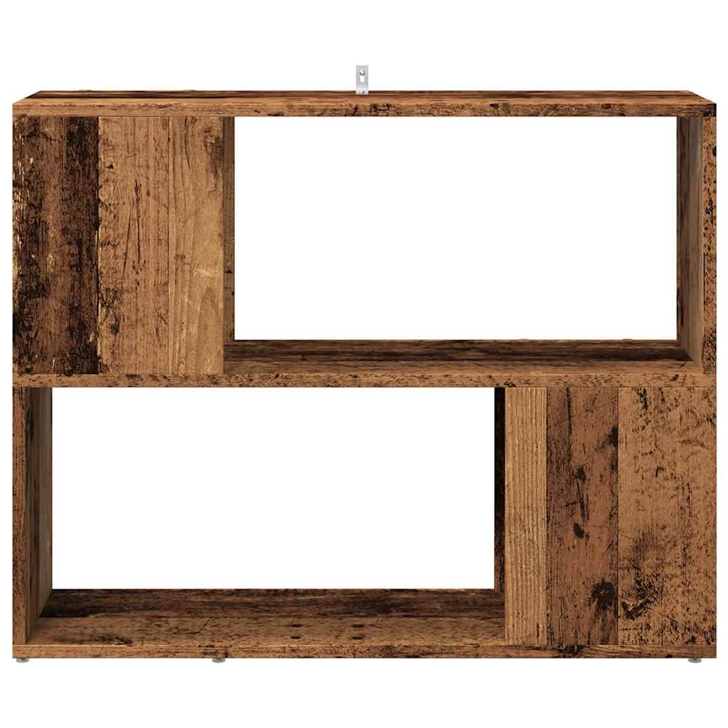 knygų spinta/kambario pertvara Old Wood 80x24x63 cm