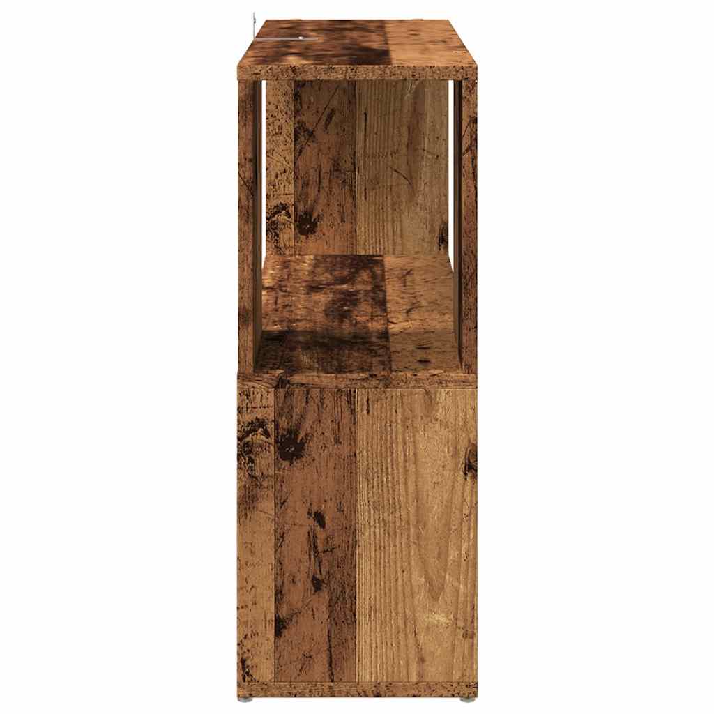 knygų spinta/kambario pertvara Old Wood 80x24x63 cm