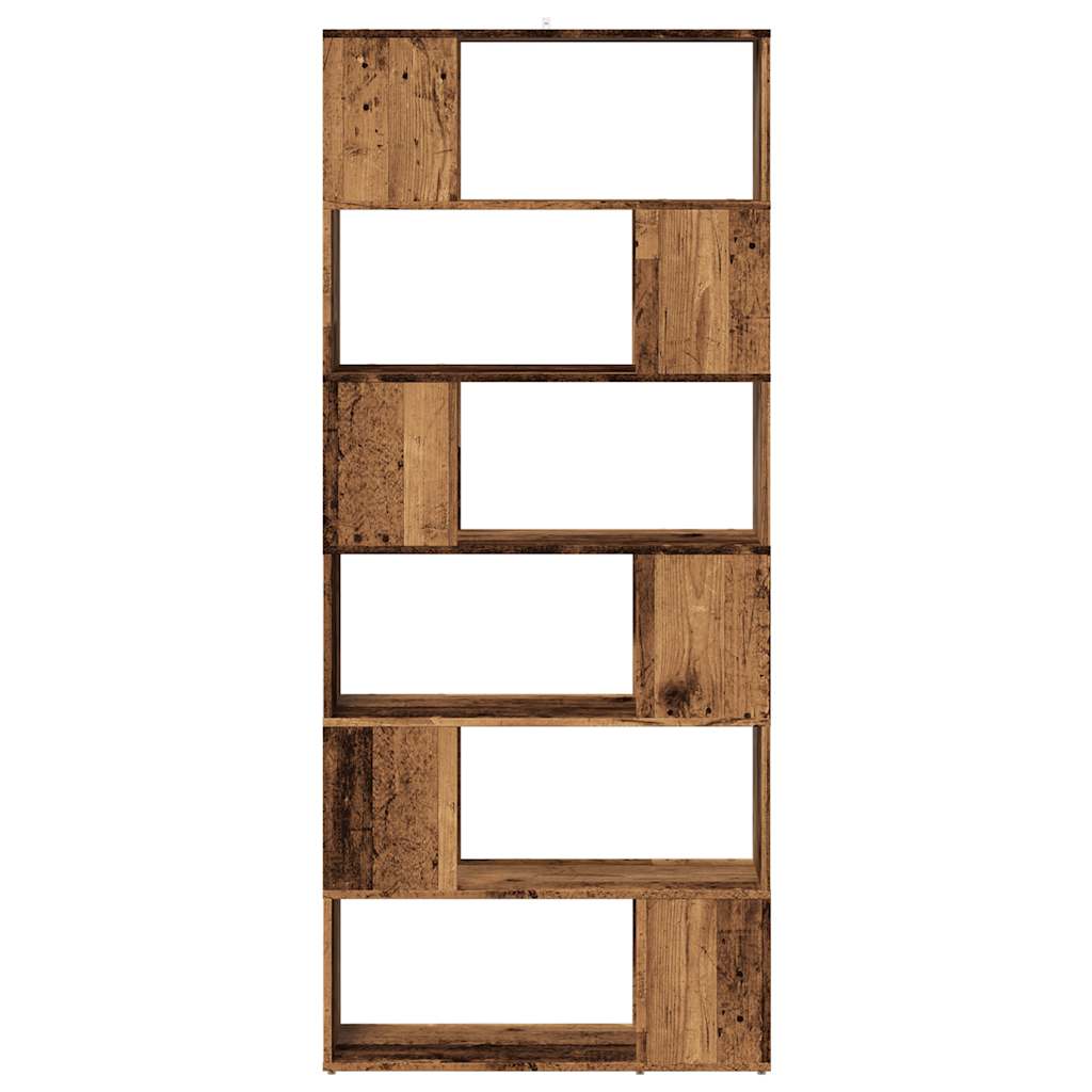 knygų spinta/kambario pertvara Old Wood 80x24x186 cm