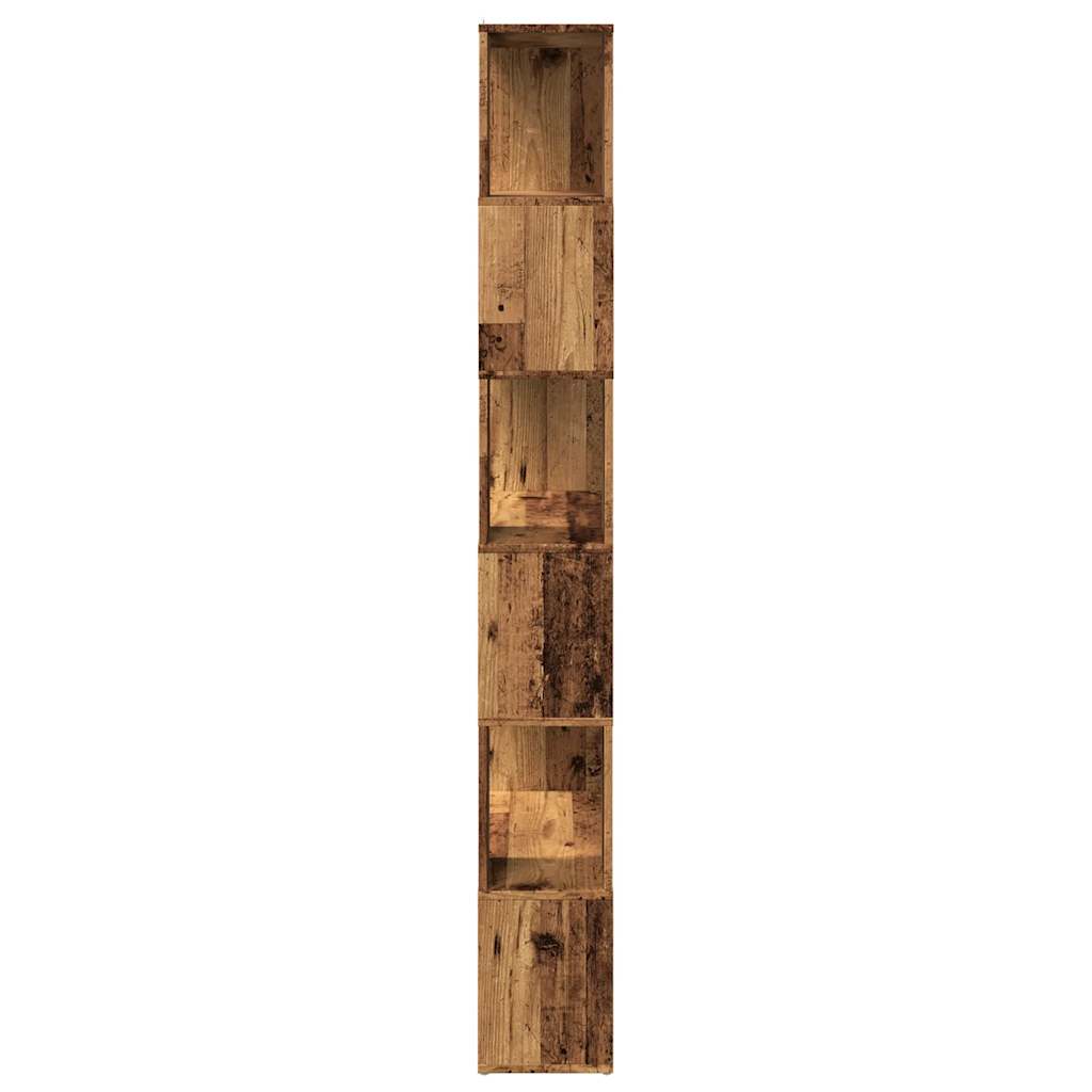 knygų spinta/kambario pertvara Old Wood 80x24x186 cm