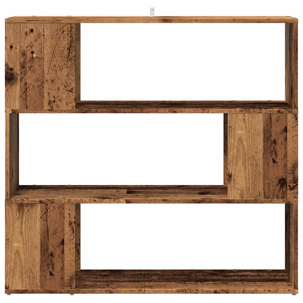 knygų spinta/kambario pertvara Old Wood 100x24x94 cm