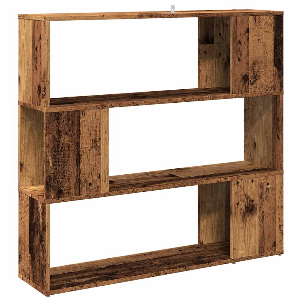 knygų spinta/kambario pertvara Old Wood 100x24x94 cm
