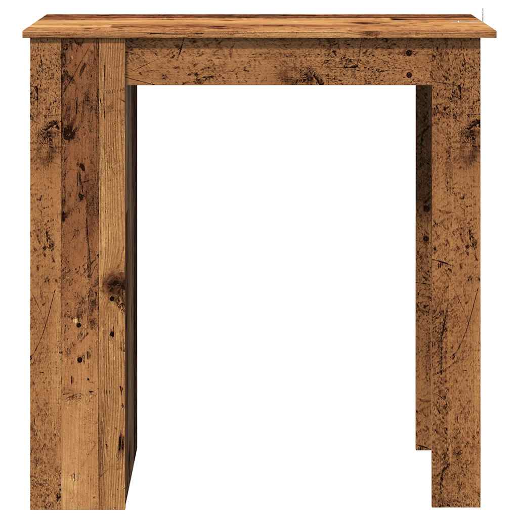 bāra galds ar plauktu vecs koks 102x50x103,5 cm