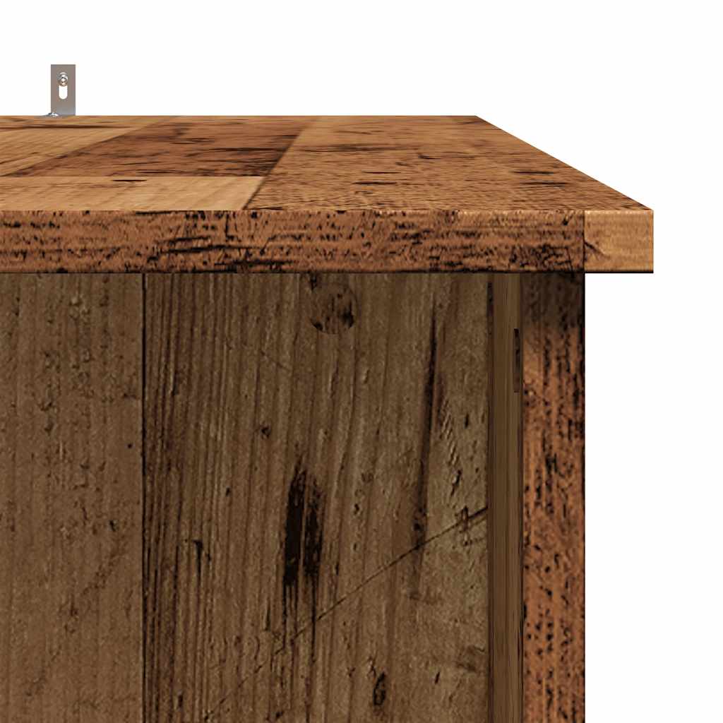 bāra galds ar plauktu vecs koks 102x50x103,5 cm