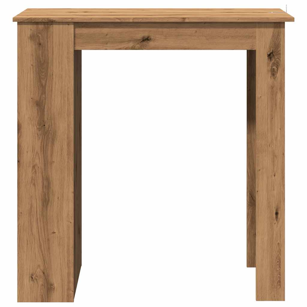 Bāra galds ar plauktu, artisana, 102x50x103,5cm, koks