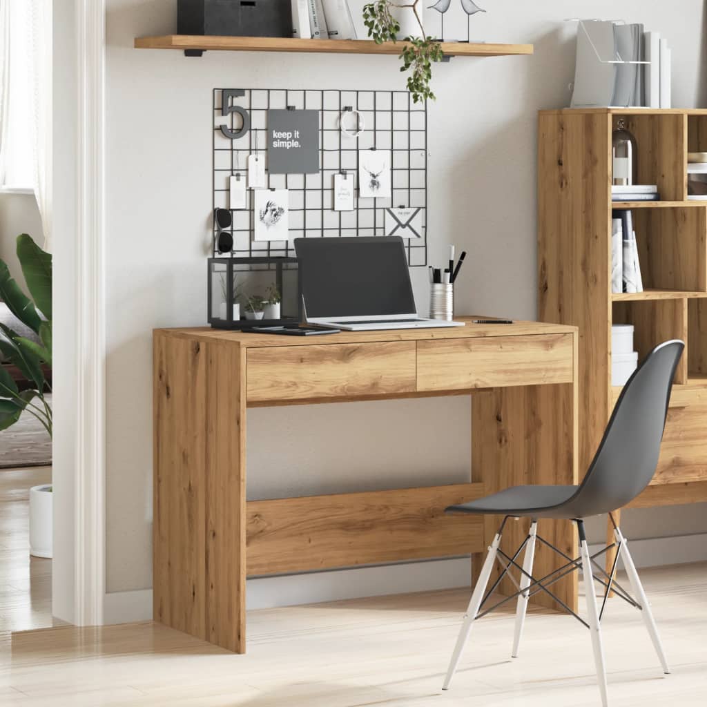 Writing desk, artisan, 101x50x76.5cm, engineered wood