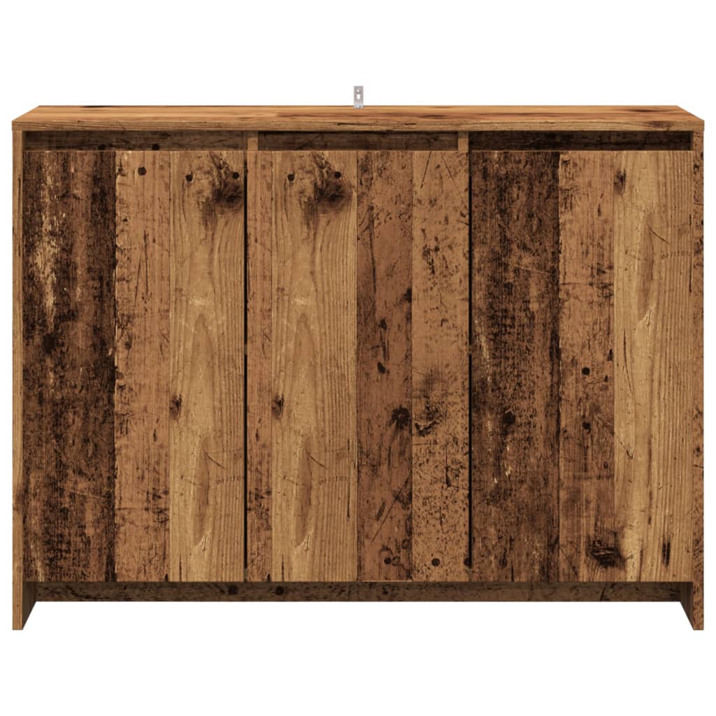 Side cabinet, wood, 102x33x75cm, treated wood