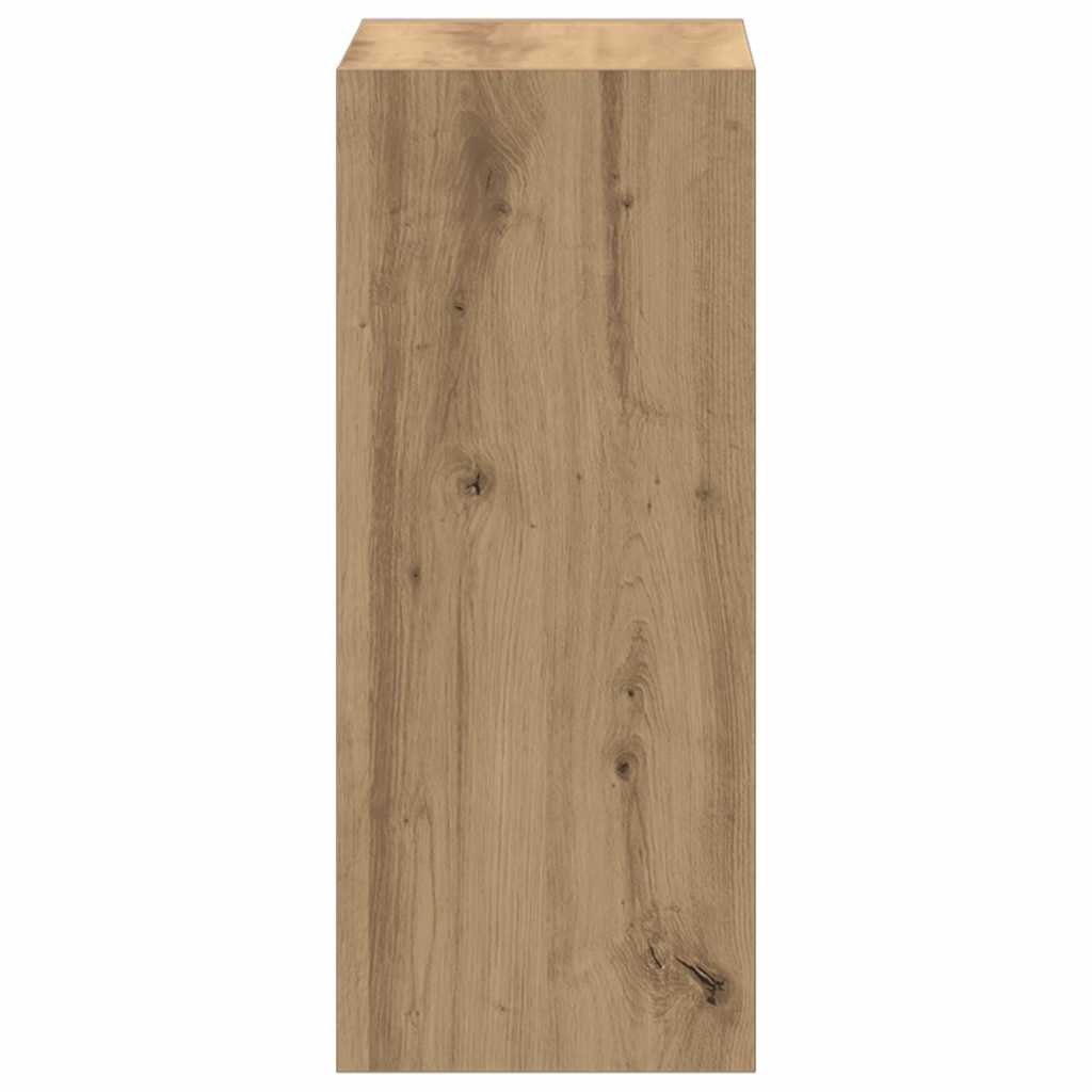 Bookcase/room divider Artisan oak 40x30x72 cm