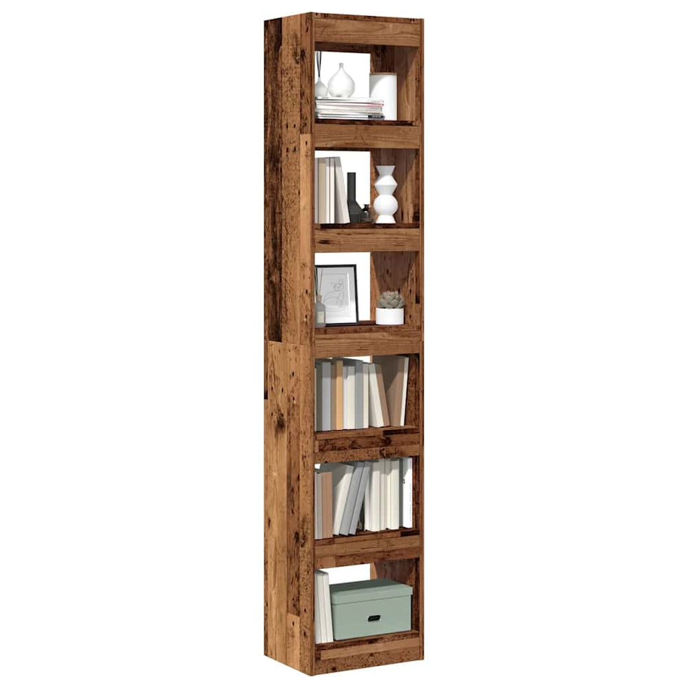 knygų spinta/kambario pertvara Old Wood 40x30x198 cm