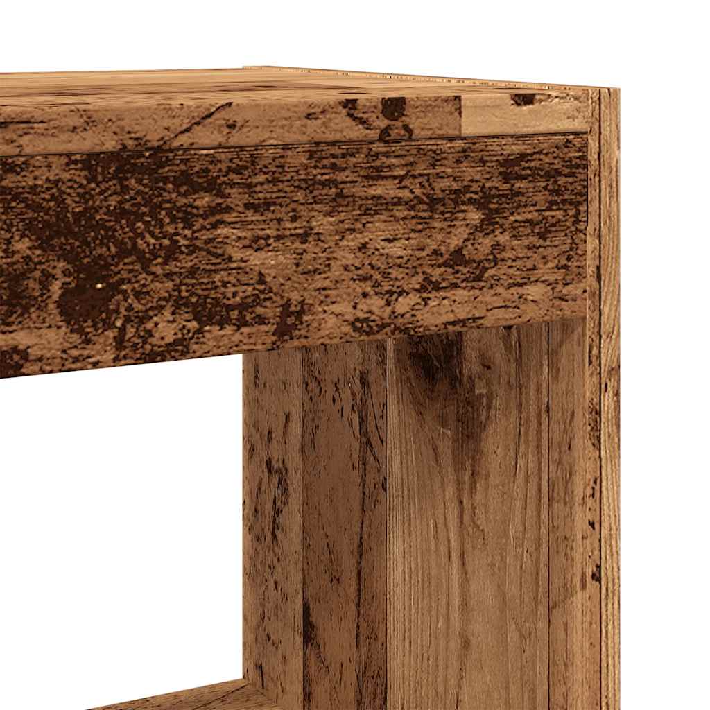 knygų spinta/kambario pertvara Old Wood 80x30x72 cm