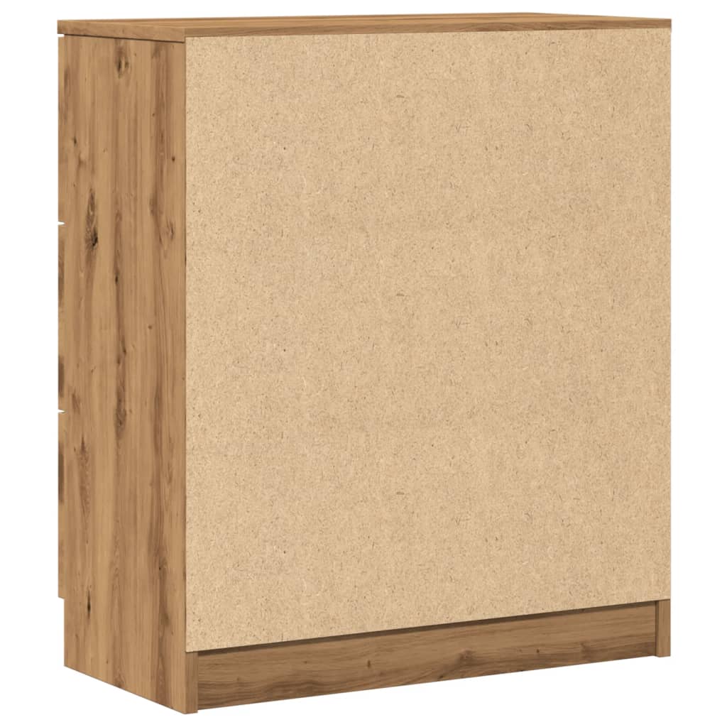 Sideboard, artisan oak, 60x30x70cm, engineered wood