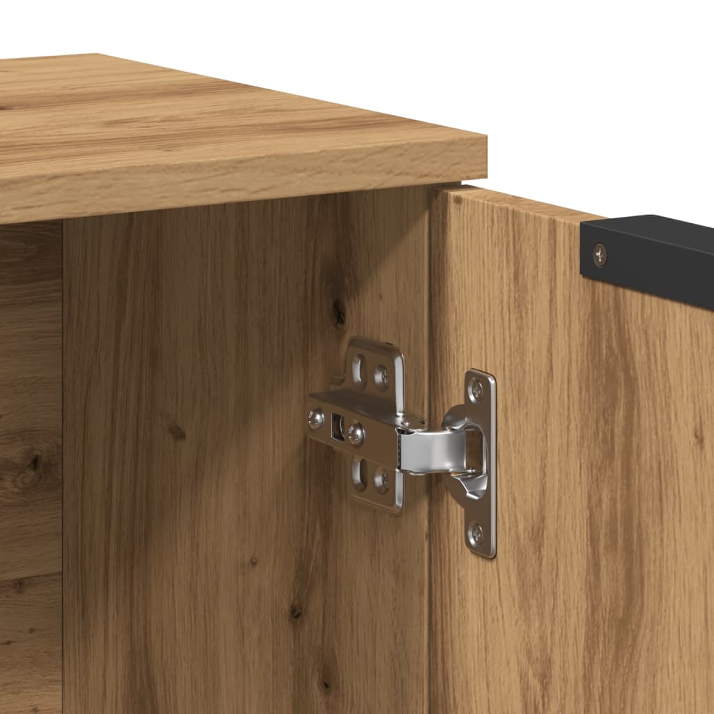 Sideboard, artisan oak, 60x30x70cm, engineered wood
