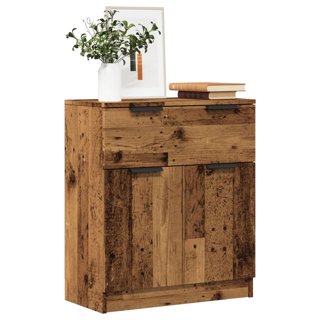 Side cabinet, wood, 60x30x70cm, treated wood