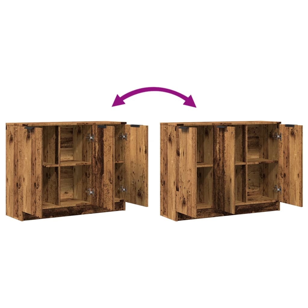Sideboard, wood, 90.5x30x70cm, treated wood
