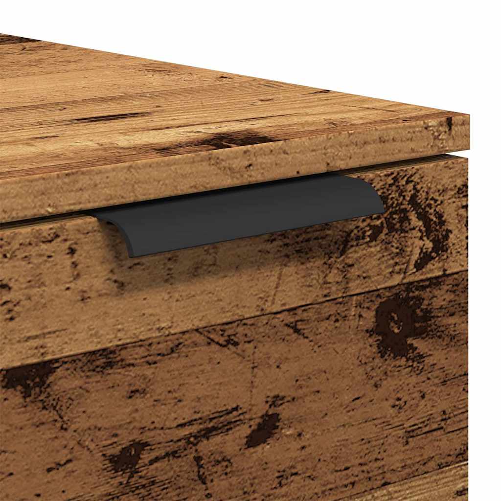 Coffee Table Old Wood 50x50x36 cm Engineered wood