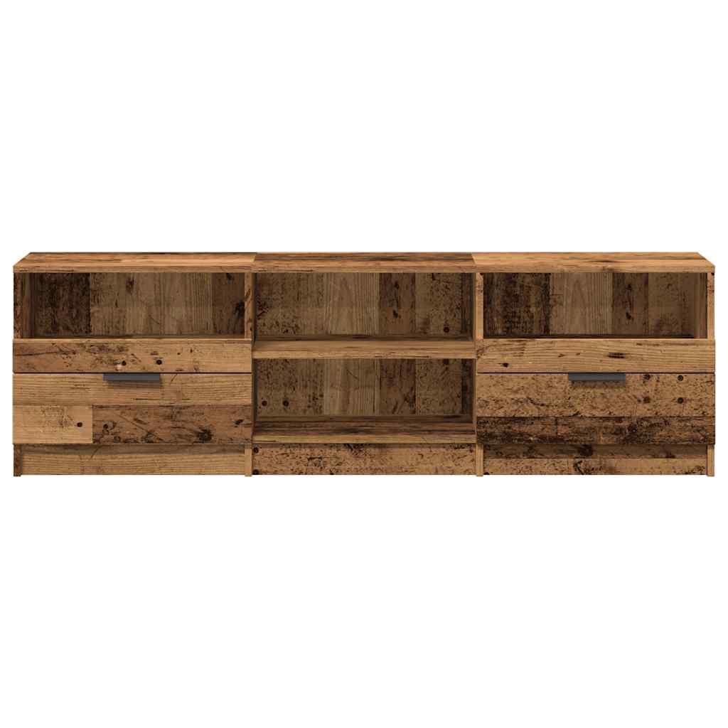 TV cabinet Old Wood 150x33.5x45 cm Engineered Wood