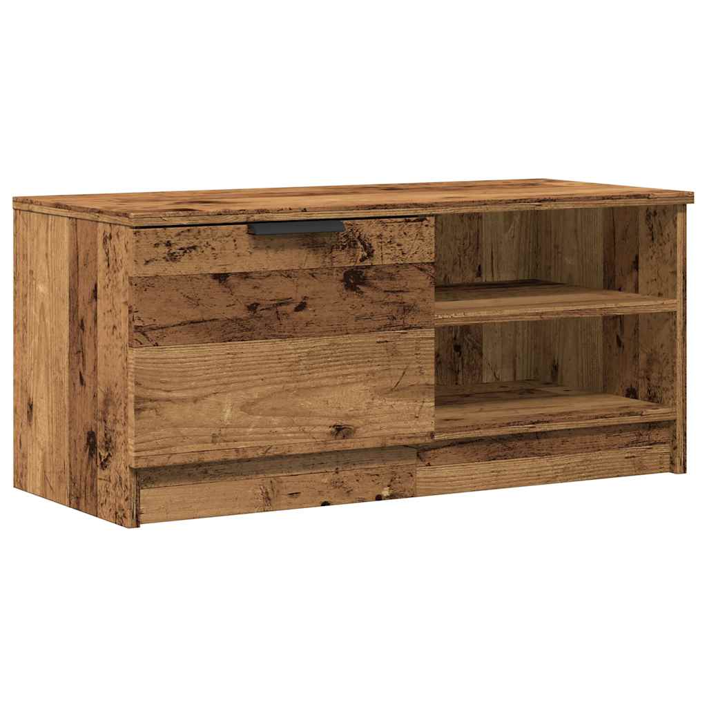 televizoriaus spintelė Old Wood 80x35x36,5 cm Engineered Wood