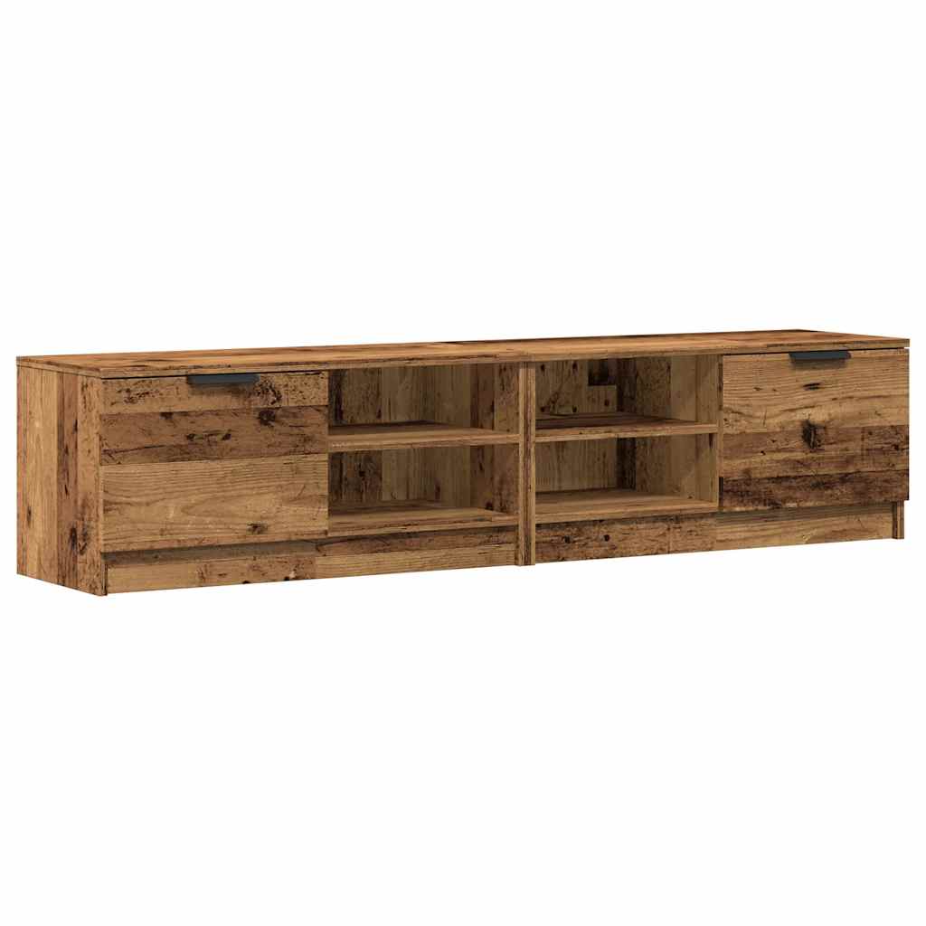 Televizoriaus spintelės, 2vnt., medienos, 80x35x36,5cm, mediena
