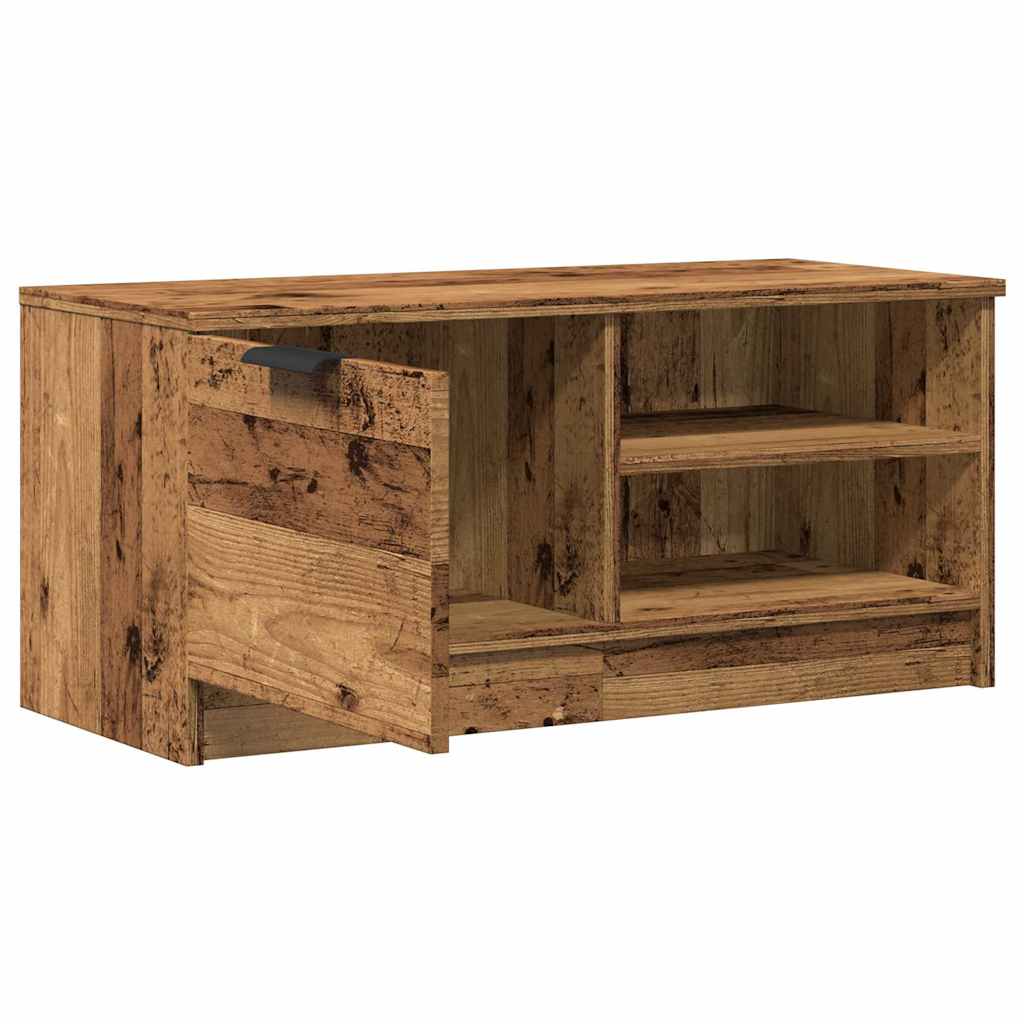 Televizoriaus spintelės, 2vnt., medienos, 80x35x36,5cm, mediena