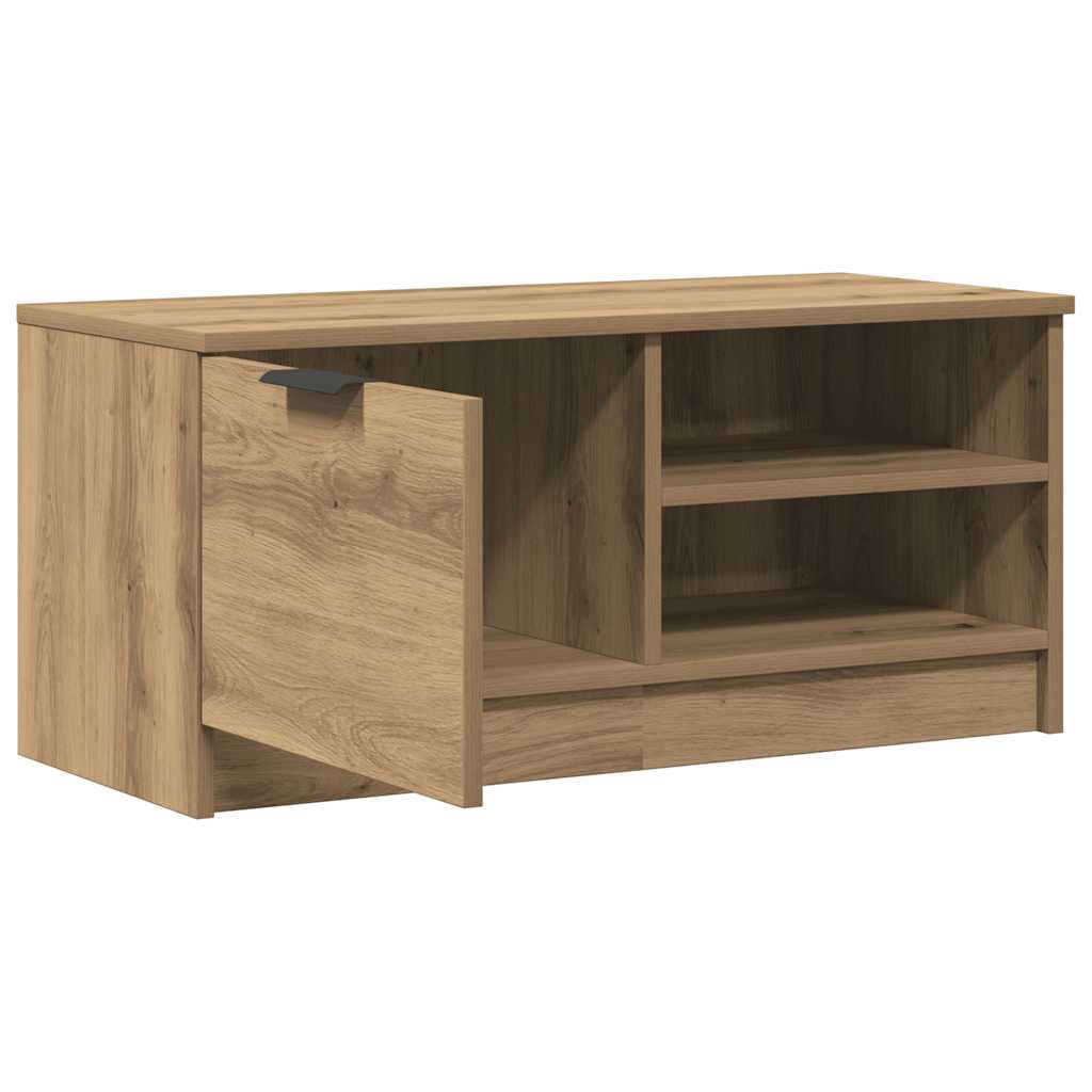 Televizoriaus spintelės, 2vnt., artisano, 80x35x36,5cm, mediena