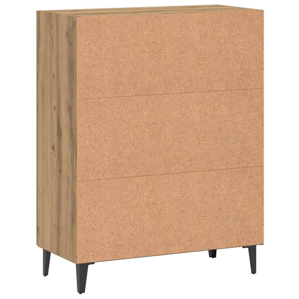 Side cabinet, artisan, 70x34x90cm, engineered wood