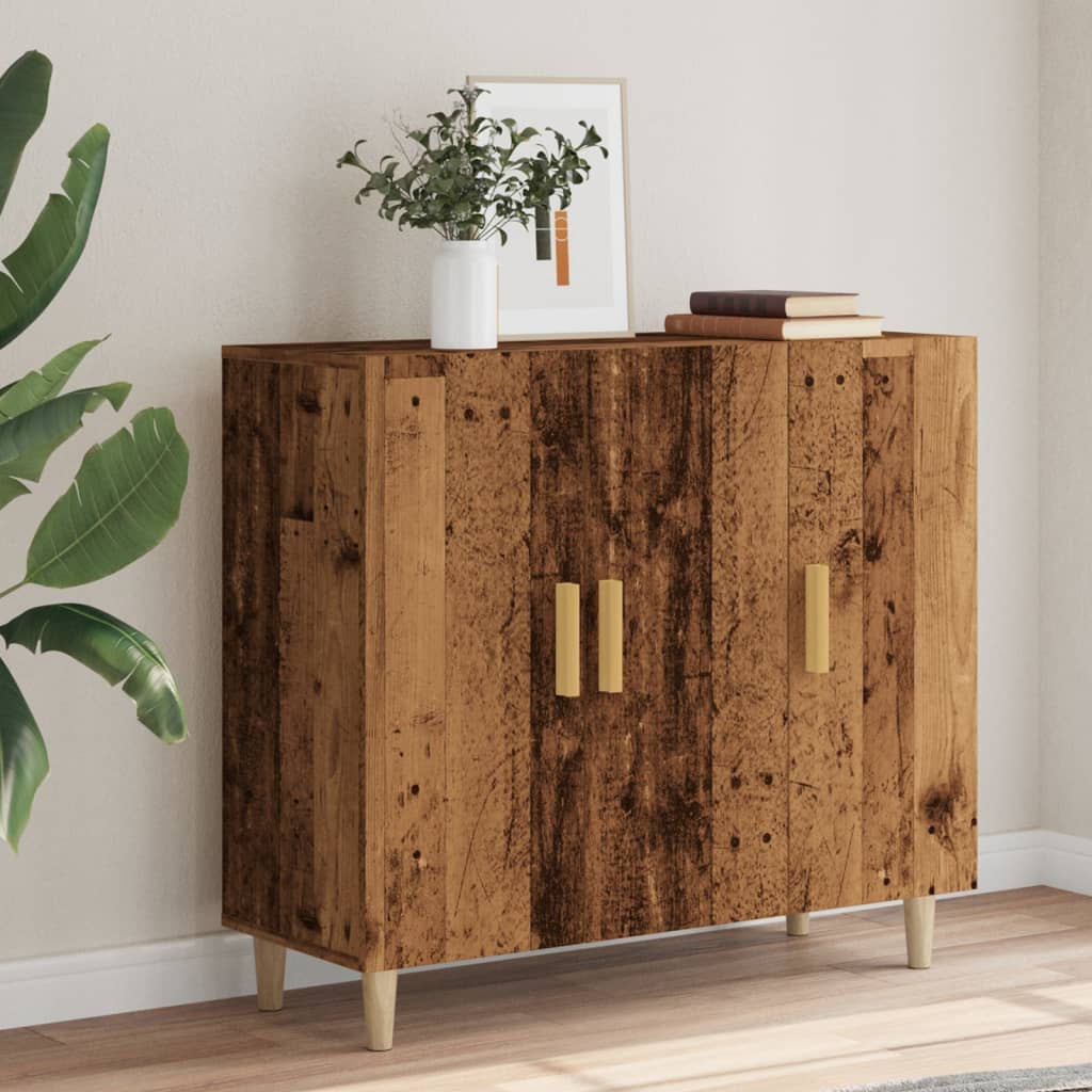 Sideboard, wood, 90x34x80cm, processed wood