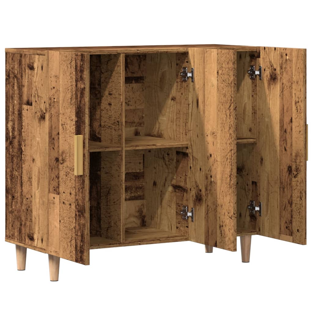 Sideboard, wood, 90x34x80cm, processed wood